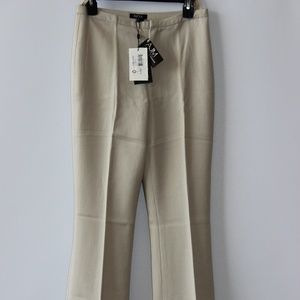 Raoul  Vanilla Beige Fit  'N Flair Wool Trouser